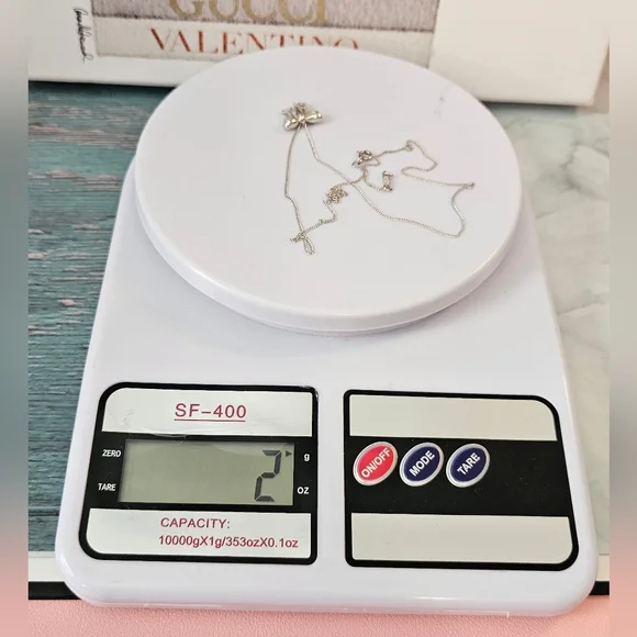 🎀Tiffany & Co. Ribbon Bow Sterling Silver 925 Vintage Pendant Necklace💝 - Picture 13 of 16